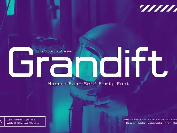 Grandift font