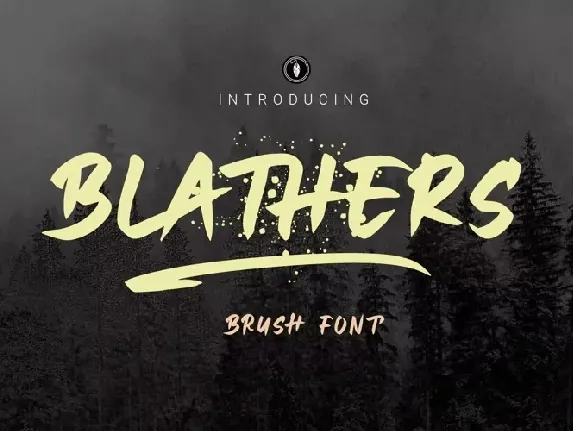 Blathers font