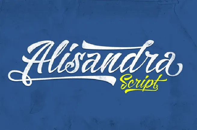 Alisandra Script Free font