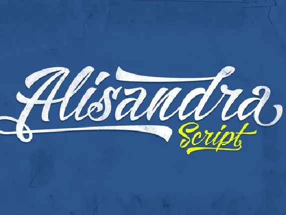 Alisandra Script Free font