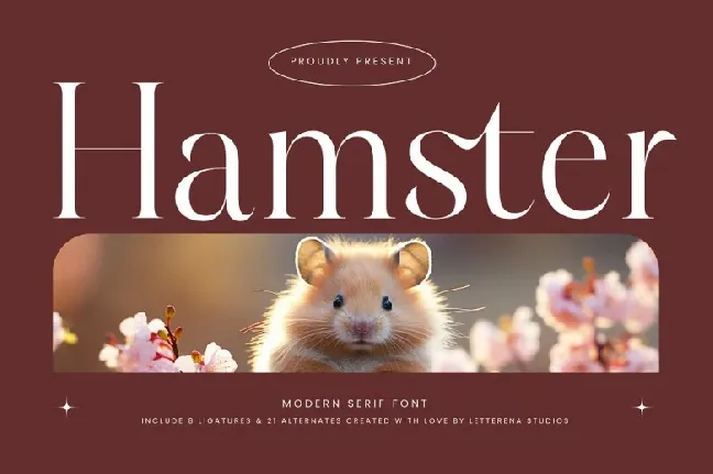 Hamster font