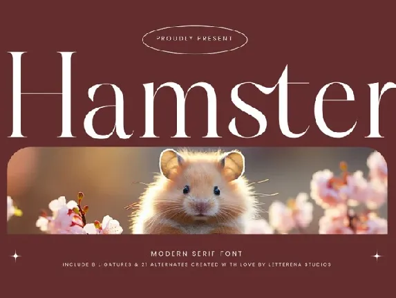 Hamster font