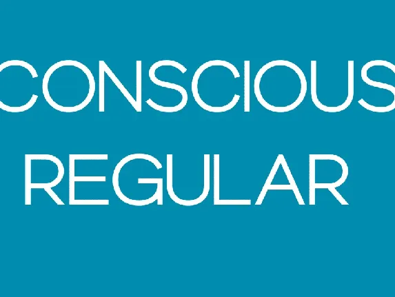 Conscious font