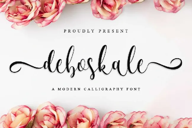 Deboskale font