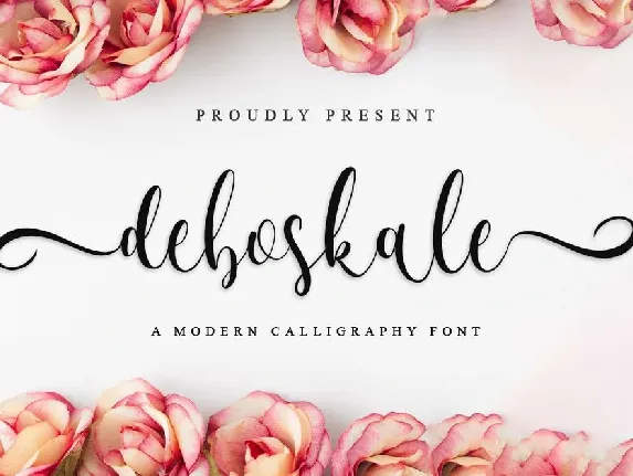 Deboskale font