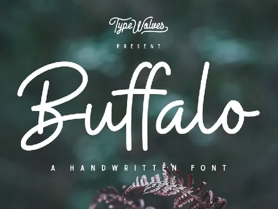 Buffalo font