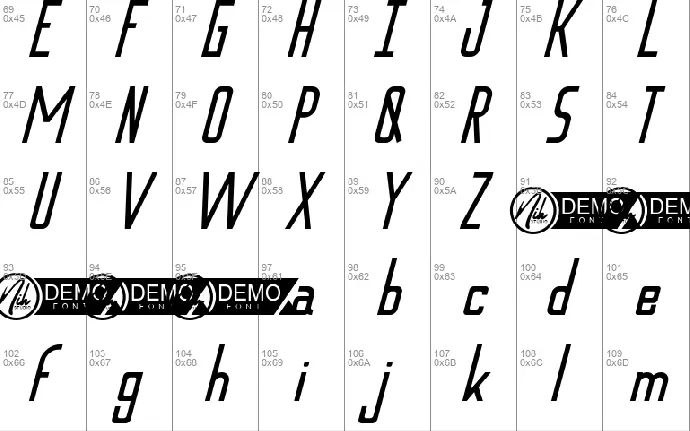 Rancaekek Demo font