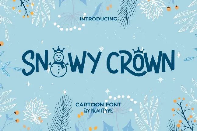 Snowy Crown Demo font