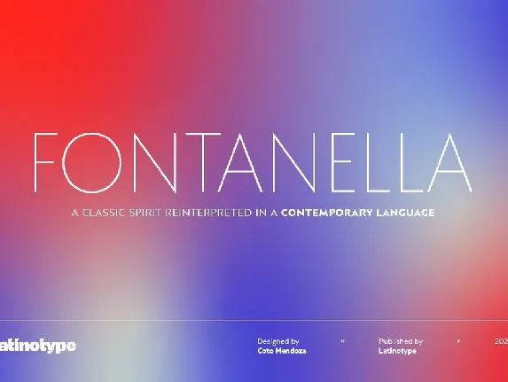 Fontanella font