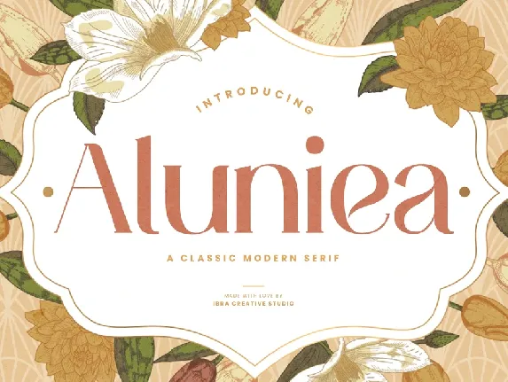 Aluniea Personal Use font