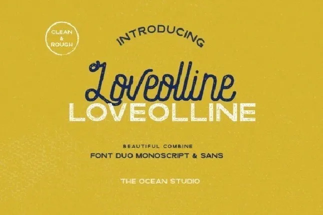 Loveolline Duo font