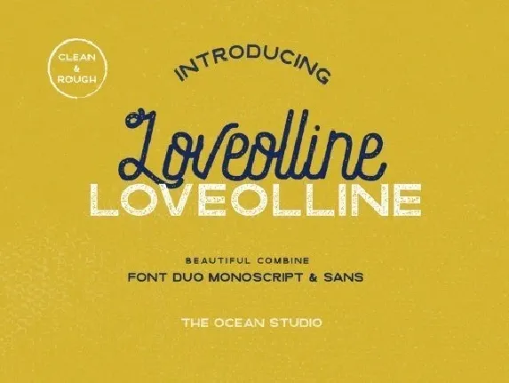 Loveolline Duo font