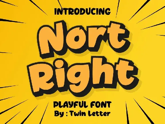 Nort Right font