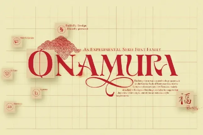 Onamura font