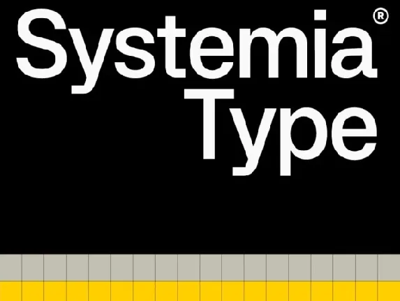 Systemia Family font