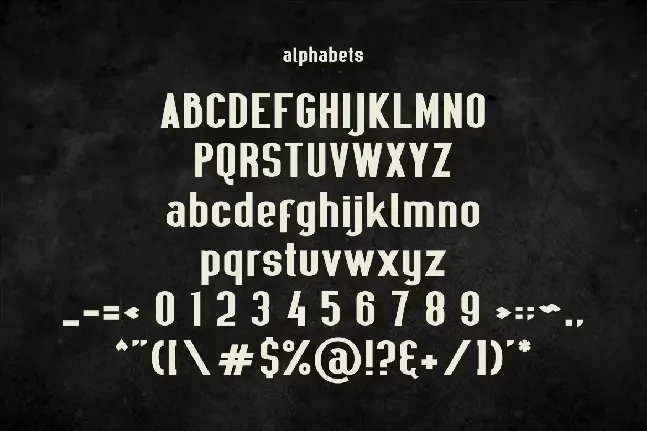 Darken Jellybean font