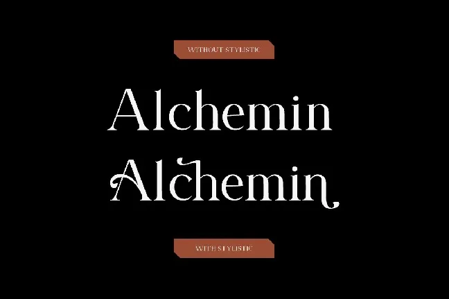 Alchemin font