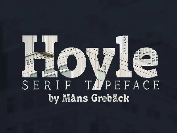 Hoyle font