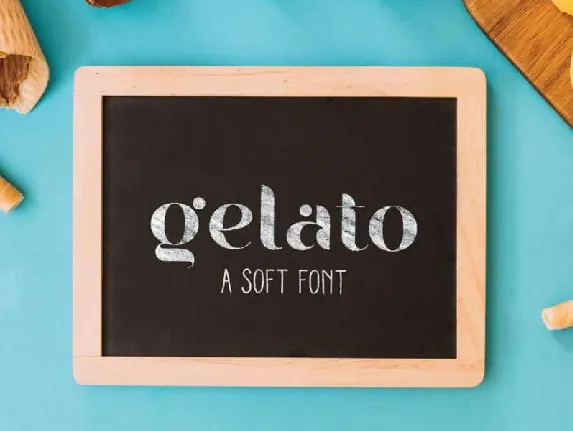 Gelato Soft Typeface Free font