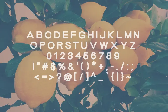 Lemonode font