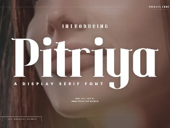 Pitriya Personal Use font