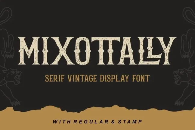 Mixottally font