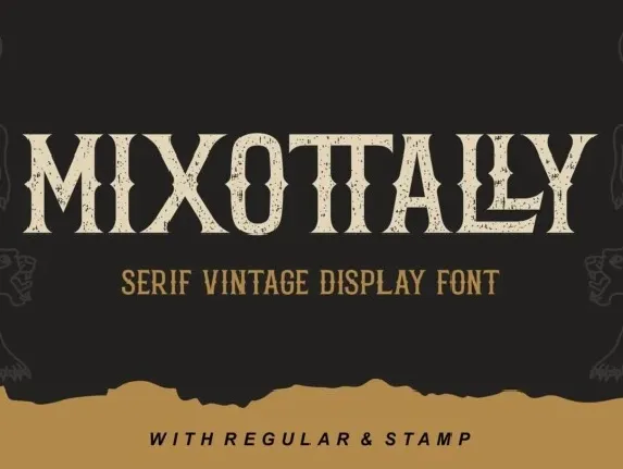 Mixottally font