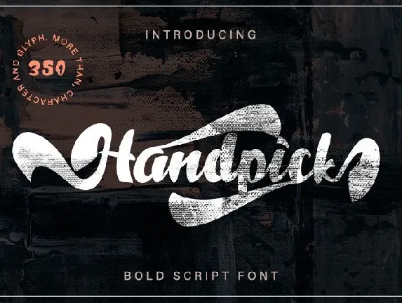 Handpick Bold Script font