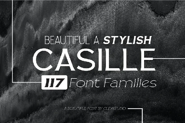 Casille font