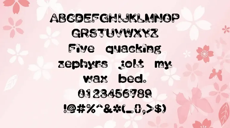 Hello Kitty font