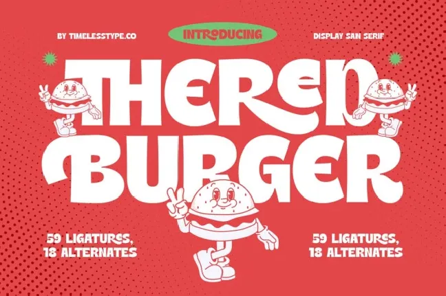 Thered Burger font