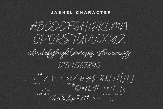 Jashel font