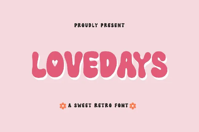 Lovedays font