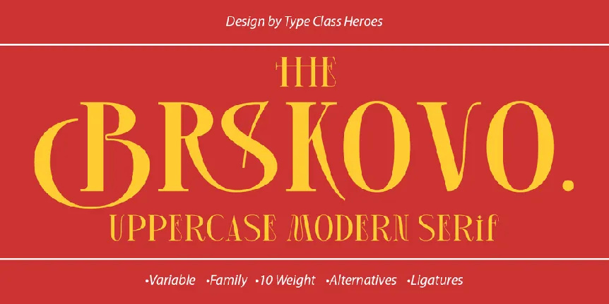 Brskovo font