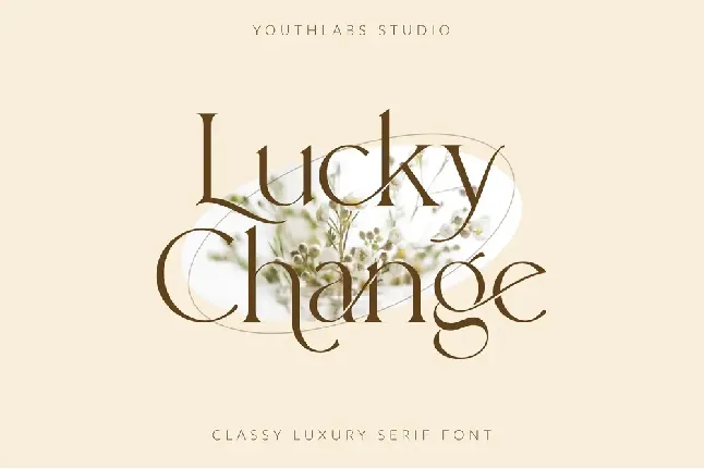 Lucky Change font