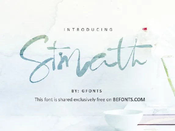 Stmath Calligraphy font