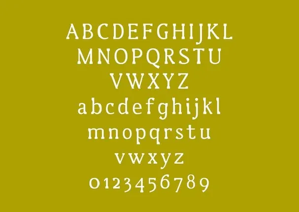 Lustro font