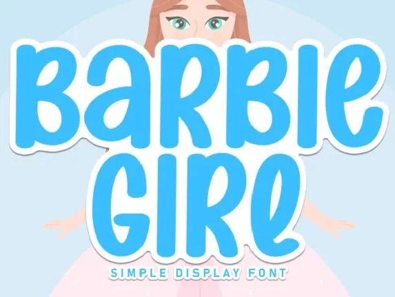 Barbie Girl Typeface font