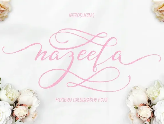 Nazeefa Script Free font