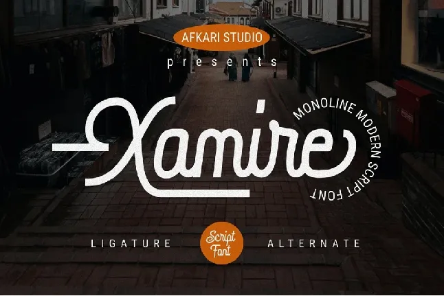 Xamire font