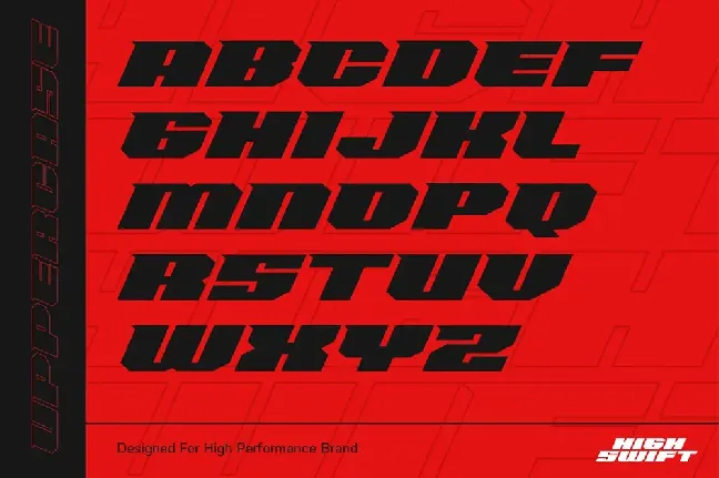 High Swift font