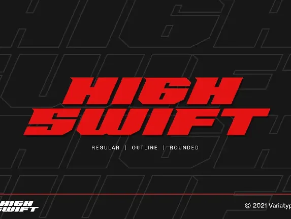 High Swift font