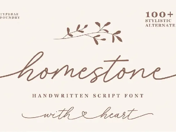 Homestone font