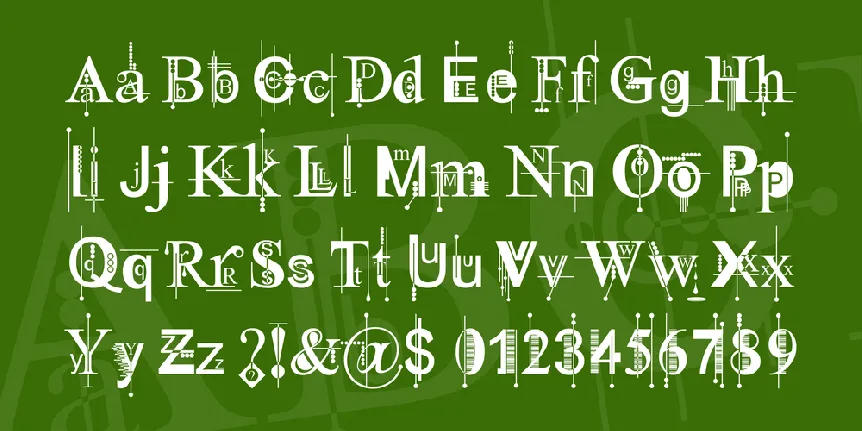 Kingthings Pique'n'meex font