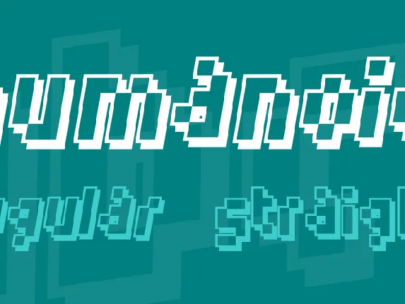 Humanoid font