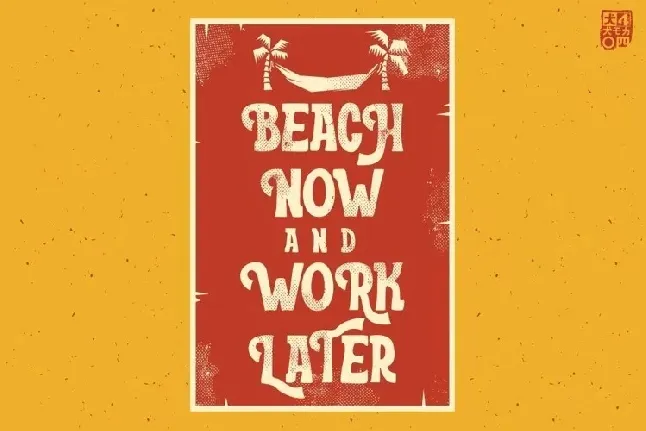 Morning Beach font