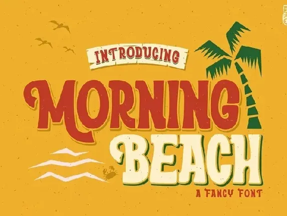 Morning Beach font