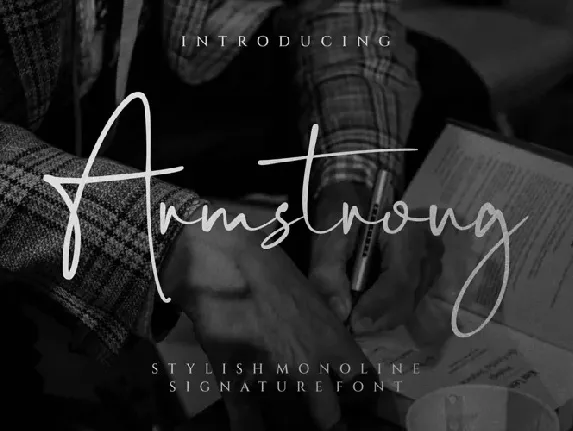 Armstrong font