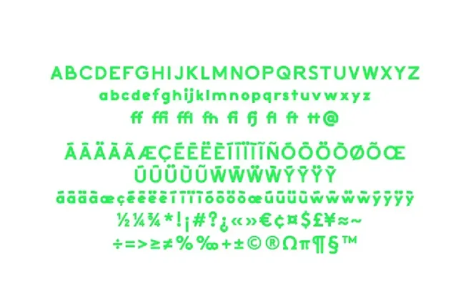 Activitic font