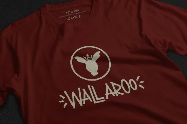 Wallaroo font